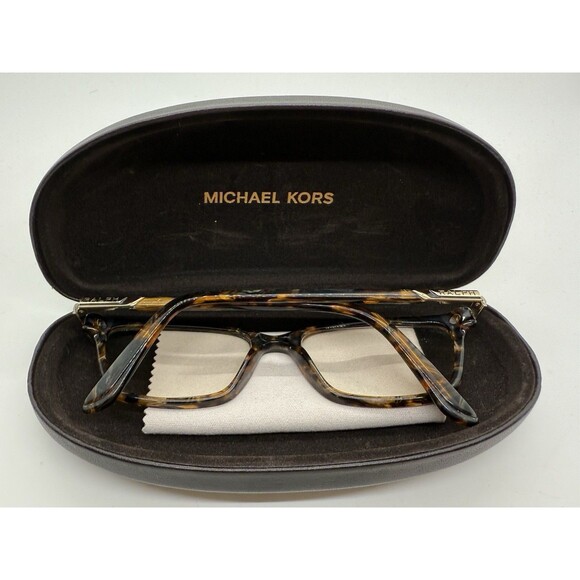 Ralph Lauren Eyeglasses Frame RA7044-5738 Tortoise 50-16-135 & Michael Kors Case - Picture 12 of 16